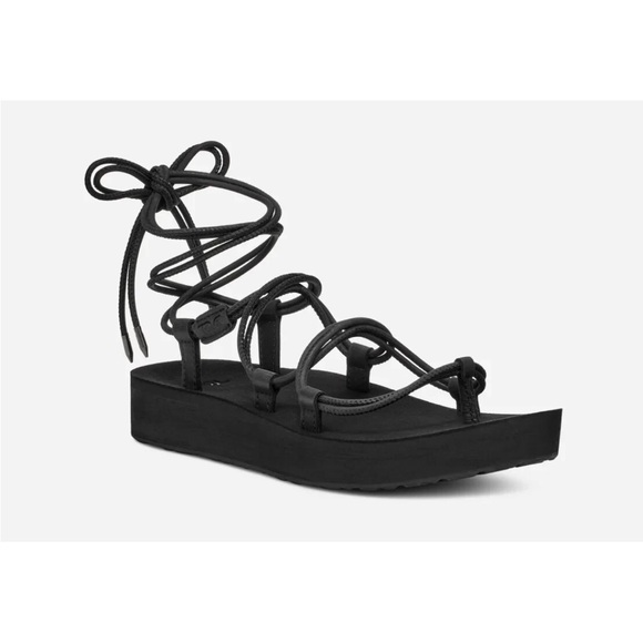 New without box TEVA Midform Infinity Tie Sandals Women's Size 6 - Picture 1 of 4